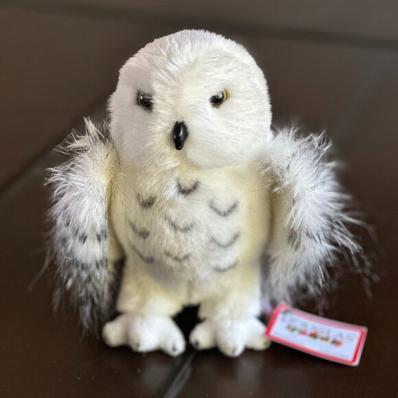 NEW WIZARD the Plush Snowy Owl Stuffed Animal Cuddle Toy by Douglas - Picture 1 of 8